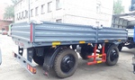 FLATBED TRAILER 2 AXLES, 1 PITCHED FOR GAZ NEXT SADKO